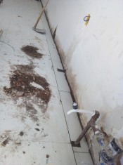 HIDRÔMETRO COM NOVA TUBULAÇÃ HIDRAULICA