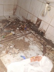 WC COM NOVA INSTALAÇÃO HIDRAULICA