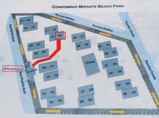 ACESSO DA PORTARIA AO APTO