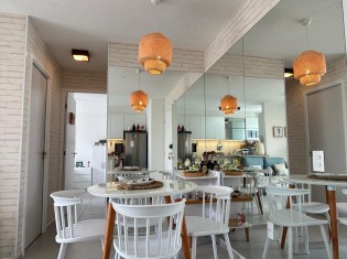 SALA DE ESTAR E JANTAR ANGULO VI