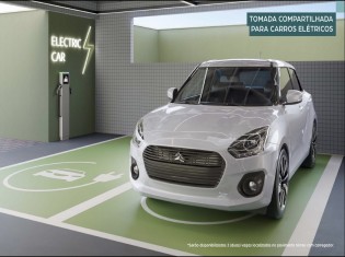 ESPAÇO PARA CARROS ELÉTRICOS