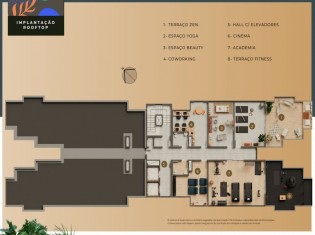 IMPLANTAÇÃO ROOFTOP (ILUSTRAÇÃO)