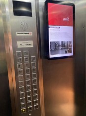 PAINEL DE MÍDIA ELEVADOR
