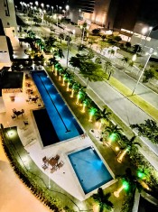 VISTA PISCINA NOITE