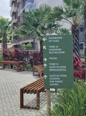 PLACAS DE IDENTIFICAÇÃO DO CONDOMINIO